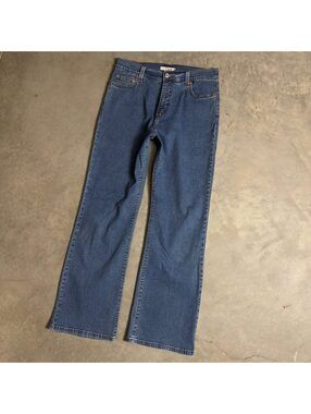 Levi's 512 Bootcut Jeans Womens 12S Medium Wash